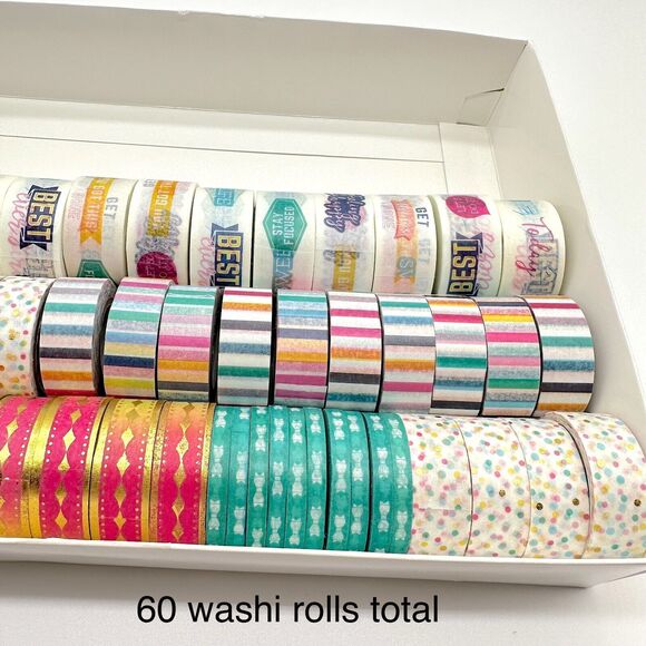 Huge Lot Craftsmart Planner Stationery Washi Stickers Sticky Notes Paper Clips - Picture 3 of 10